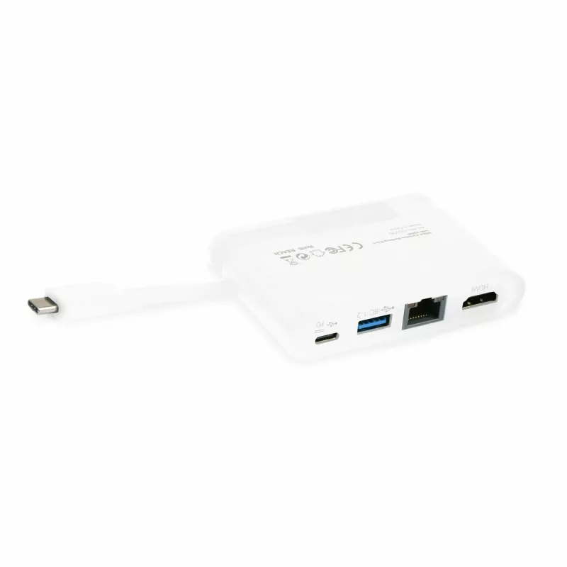 DICOTA USB-C kaasaskantav dokkimisjaam 4-in-1 HDMI-ga - dokkimisjaam - USB-C - HDMI (D31730)