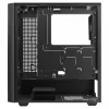 Arvuti korpus SAVIO Noctis Flow — kuubikujuline, Mini‑ITX/Micro‑ATX/ATX, 3x120 mm ees, 1x120 mm taga, 2x3,5 tolli + 3x2,5 tolli pesad, karastatud klaas
