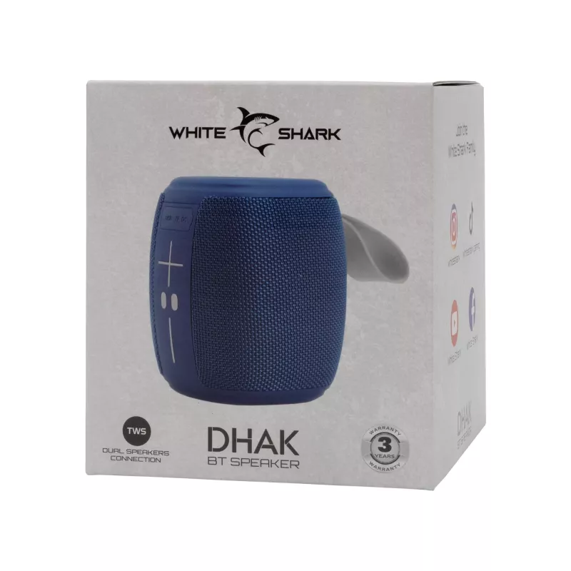 Kaasaskantav kõlar White Shark GBT-888 Dhak Blue