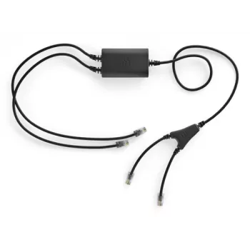 EHS-adapter Sennheiser CEHS-CI 01 — must, ühildub Sennheiseri peakomplektidega (mudel CEHS-CI 01)