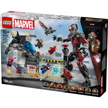 LEGO MARVEL 76314 Kapten Ameerika: Kodusõja lahing