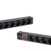 Toitejaotusliist RACK 16A PDU, 16xFRENCH, vertikaalne