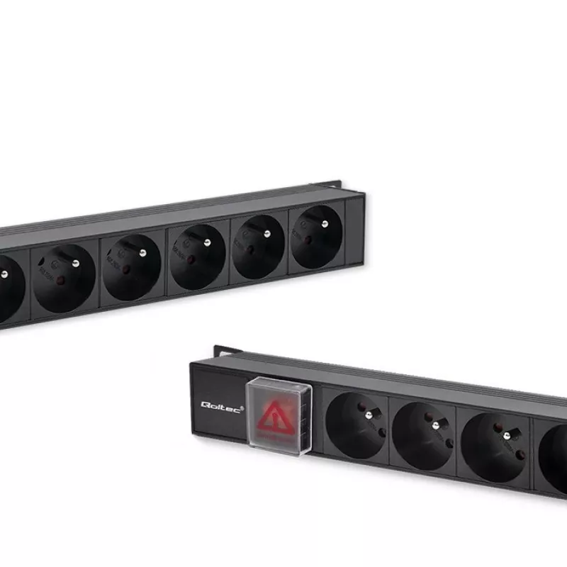 Toitejaotusliist RACK 16A PDU, 16xFRENCH, vertikaalne
