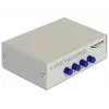 DeLock Switch VGA 4 port manual bidirectional - ekraani lüliti - 4 x VGA - lauaarvuti (87635)