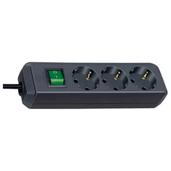 Pikendusjuhe Brennenstuhl Eco-Line 5m 3 vahelduvvoolupesa Must