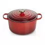 Le Creuset Signature ümmargune ahjuvorm 24 cm punane