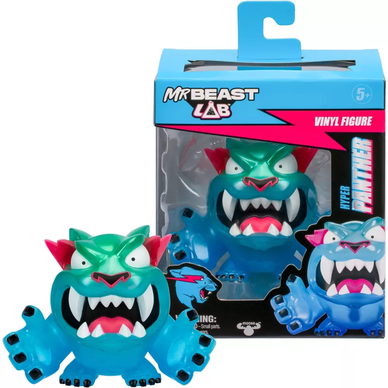 MrBeast Lab Vinyl-figures - Hyper Panther, mängufiguur