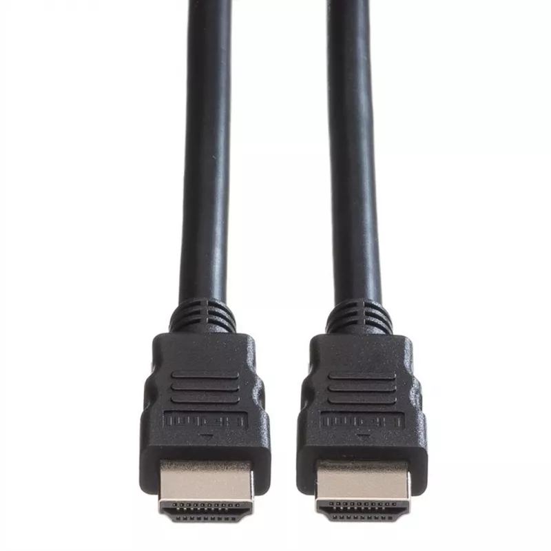 ROLINE HDMI-kaabel 5 m, tüüp A, isane-isane, kullatud, must