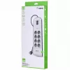 Liigpingekaitse Belkin BSV804ca2M Valge 8 vahelduvvoolu pistikupesa 2 m