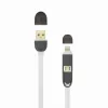 Sbox 2IN1W USB->Micro USB+IPH.5 M/M 1M valge