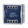 Planeet WGS-818HP haldamata tööstuslik 8-pordine Gigabit Ethernet lüliti
