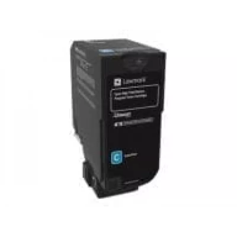 Tooner Lexmark RETURN-toonerkassett tsüaan 74C2HC0 3000 lehekülge