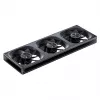 Jonsbo ZA-360 pööratud labadega ventilaator, 360 mm, PWM, ARGB, must