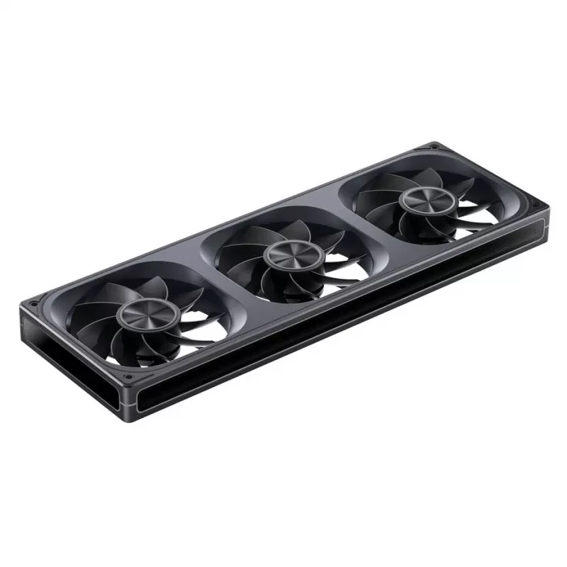 Jonsbo ZA-360 pööratud labadega ventilaator, 360 mm, PWM, ARGB, must