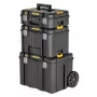 Tööriistade hoiustamiskomplekt DeWalt Mobile TSTAK System BD-DWST83517-1 (modulaarsed virnastatavad kohvrid tööriistadele ja tarvikutele)