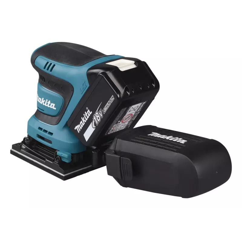 Makita DBO480Z kaasaskantav lihvija ekstsentriklihvija 14000 OPM must, sinine 210 W