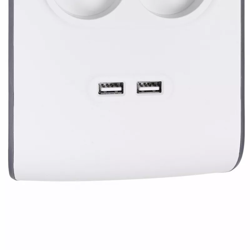 Liigpingekaitse Belkin BSV804ca2M Valge 8 vahelduvvoolu pistikupesa 2 m