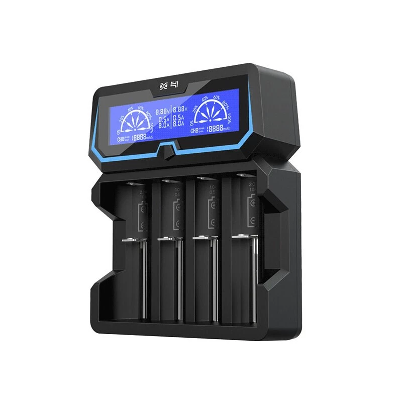 XTAR X4 Li-ioon 18650 akulaadija