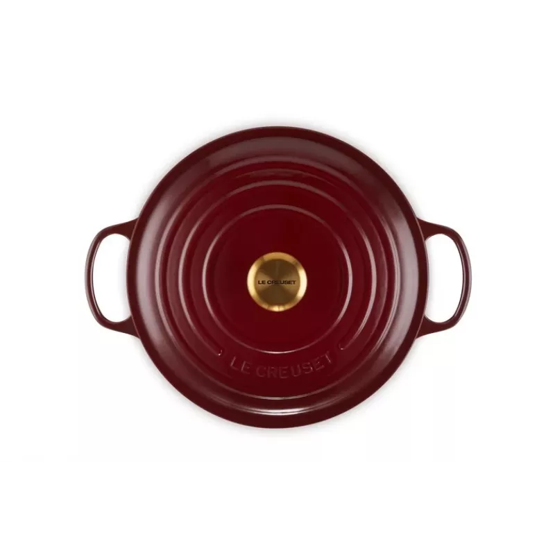 Le Creuset 21177289494441 kastrul 6,7 L ümmargune punane