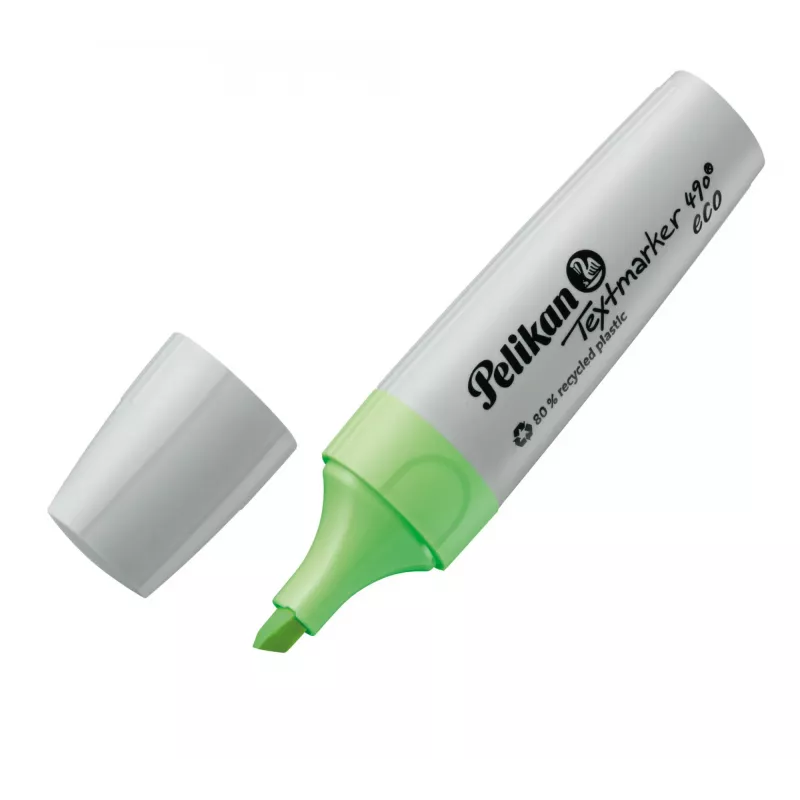 Marker Pelikan Textmarker 490 eco 4 tk Meislitera Roheline Oranž Roosa Kollane