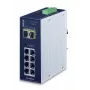 PLANET IGS-10020MT võrgulüliti Hallatav L2+ Gigabit Ethernet (10/100/1000) Must