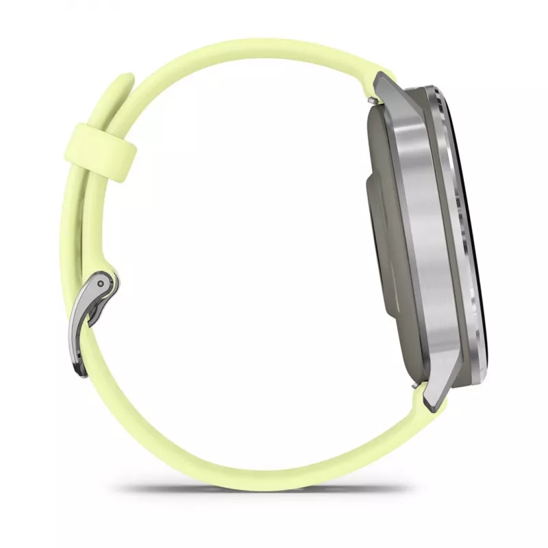 Garmin Venu 010-03014-02 nutikell / spordikell 3.56 cm (1.4) AMOLED 45 mm Digitaalne 454 x 454 pikslit Puuteekraan Hõbedane Wi-Fi GPS (satelliit)