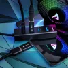 Sharkoon Liidesejaotur USB 3.2 Gen 1 (3.1 Gen 1) Type-C 5000 Mbit/s Must
