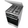 Gorenje GKS5C71XF vabaltseisev pliit ahjuga hõbedane