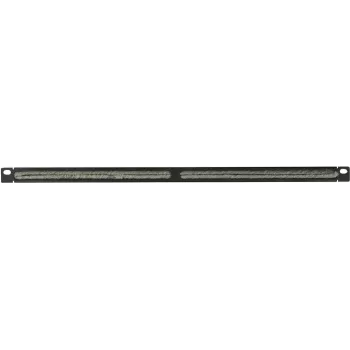 Kaablihalduspaneel LOGON RAO205BL Must metallist 48,3 cm
