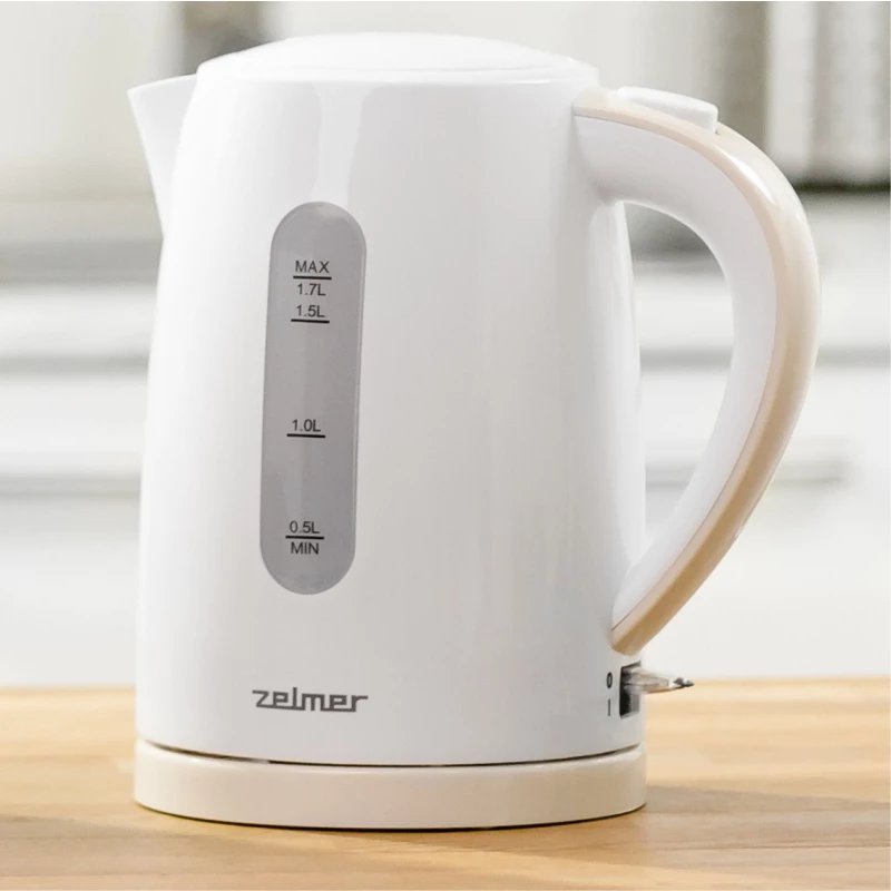 Elektriline veekeetja Zelmer 1.7 L 2200 W Valge
