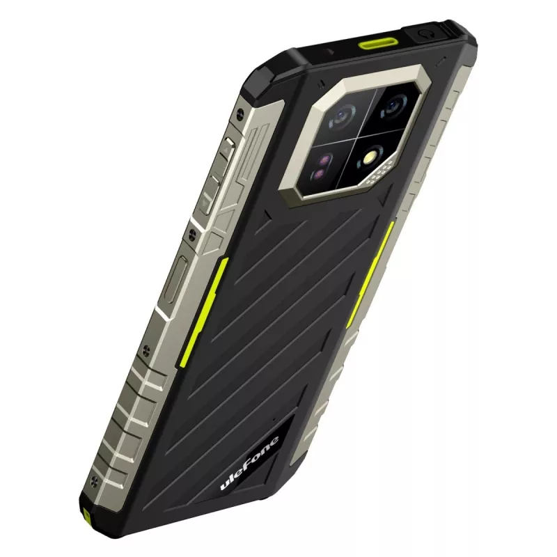 Töökindel nutitelefon UleFone Armor 22 4G, 9GB muutmälu, 128GB salvestusruum, IP69K, roheline