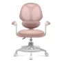 Laste pöördtool mark adler Junior 4.5 Pink — võrkseljatugi, vahtpolster, reguleeritav kõrgus 40–50 cm, käetoed, nimmekaitse, rattad (avatud pakend)