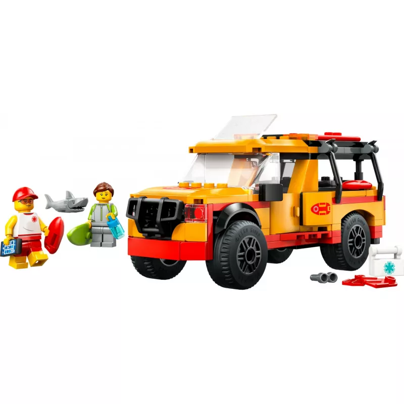 LEGO CITY 60453 Päästepaat rannavalve veoauto