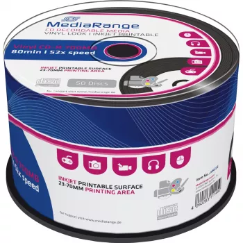 CD-R MediaRange MR226 700MB 52x 50 tk
