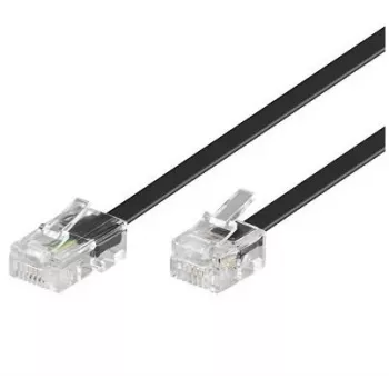 Telefonikaabel MicroConnect MPK463S RJ11 RJ45 15 m läbipaistev