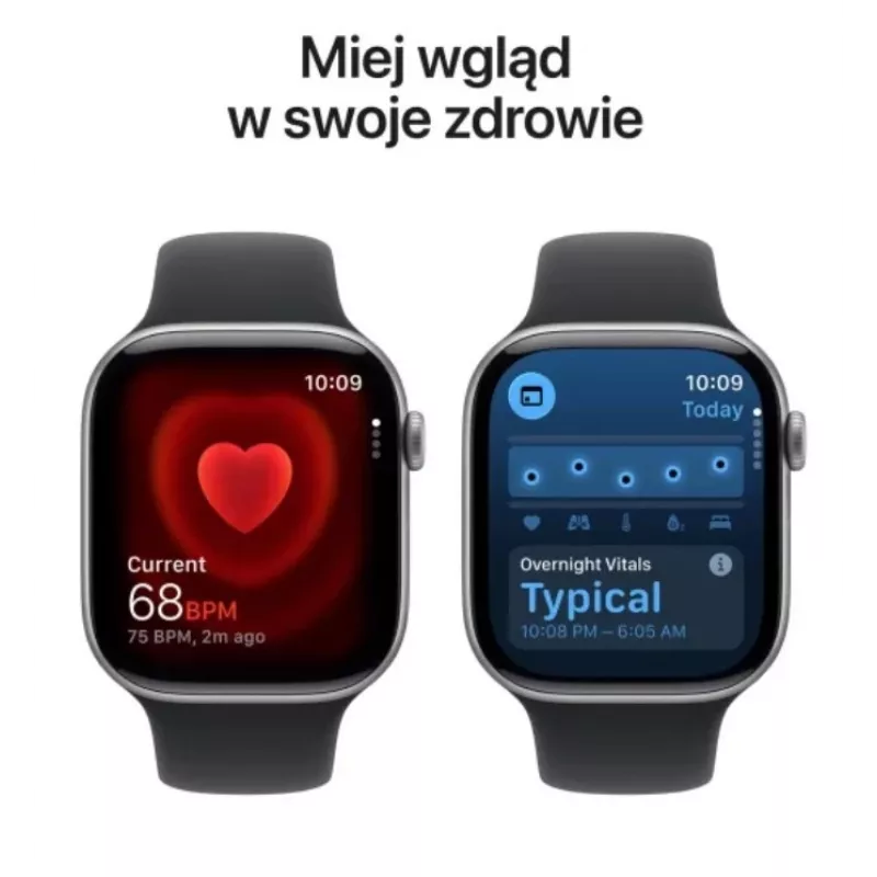 Watch Series 11 GPS+Cellular 46mm Space Grey Alumiiniumkorpuse ja musta spordirihmaga - M/L