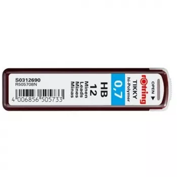 Pliiatsitäidis HB Rotring polümeerpliiatsi täidis 0,7 mm S0312690