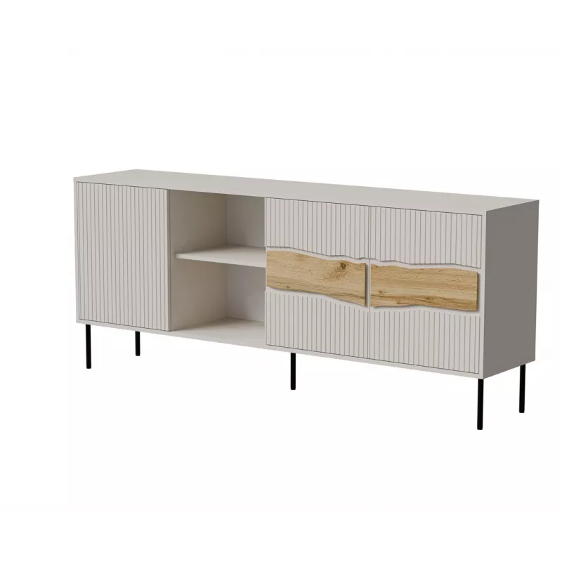 Cama INSERTO 3D1W kummut 190x40x80 kašmiir + LED