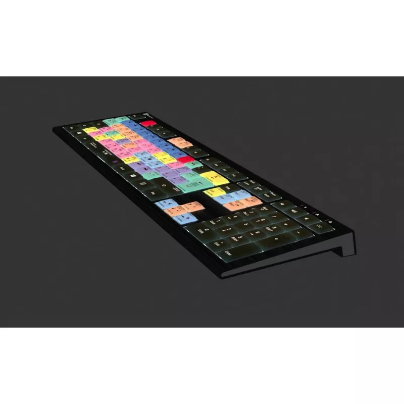Logickeyboard Adobe Premiere Pro CC ASTRA 2 taustvalgustusega klaviatuur saksa keel (LKB-PPROCC-A2PC-DE)