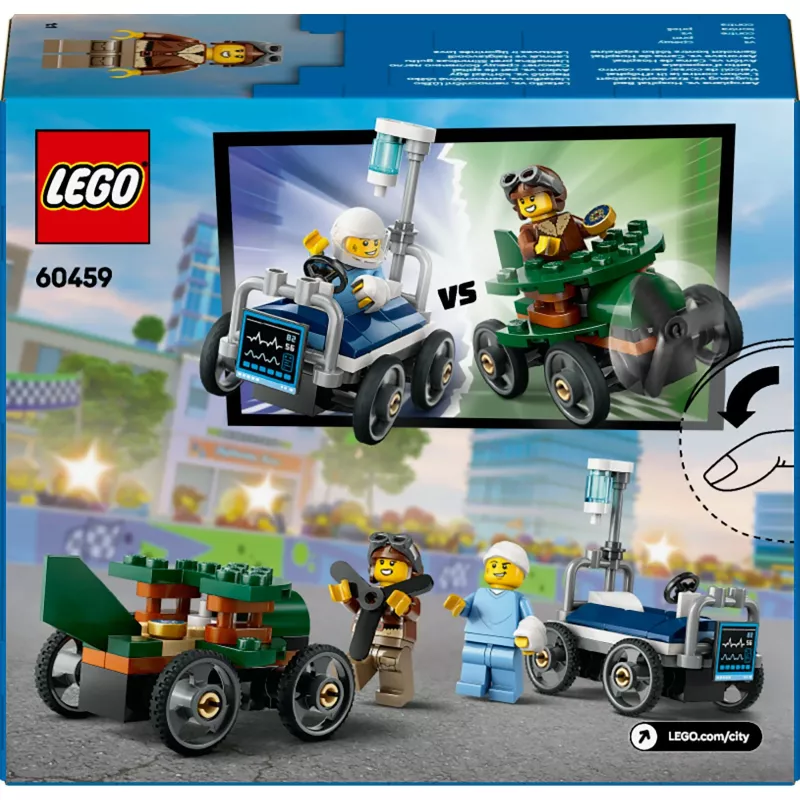 LEGO CITY 60459 Lennuk vs. Haiglavoodi