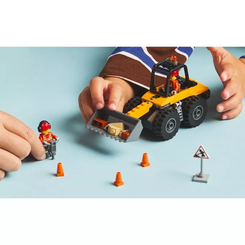 LEGO City 60450 Kollane ratastega laadur