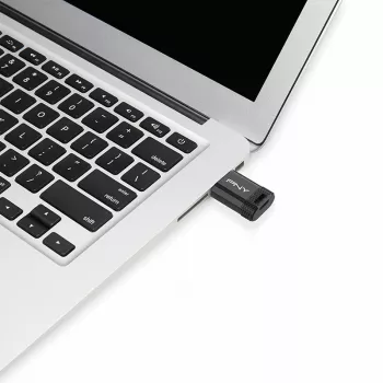 USB-mälupulk PNY Elite-X 64 GB USB USB-C 3.2 Gen 1 (3.1 Gen 1) Must