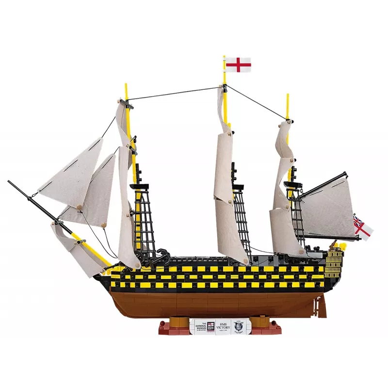 Ehituskomplekt Cobi HMS Victory — 2517 tükki, detailne ajalooline purjelaeva mudel