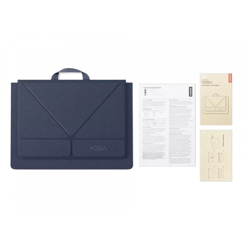 Lenovo Yoga Tote Sleeve | Mahutab kuni 14-tollist seadet | Ümbris | Sinine