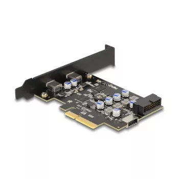 PCI Express x4 kaart DELOCK 90345 kahe välise USB USB-C pordiga