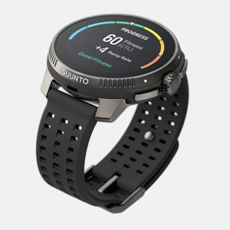 Suunto Race 3.63 cm (1.43) AMOLED 49 mm Digitaalne 466 x 466 pikslit Puutetundlik ekraan Must GPS (satelliit)
