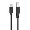 USB A–B kaabel TB 1,8 m — must, printeritele