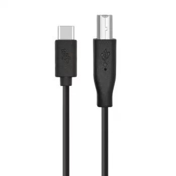 USB A–B kaabel TB 1,8 m — must, printeritele
