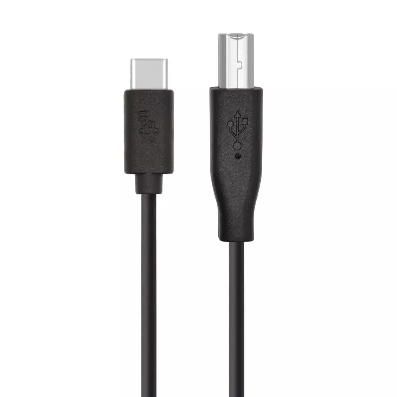USB A–B kaabel TB 1,8 m — must, printeritele