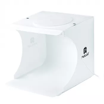 PULUZ Fotokast LED-valgustusega, 24x23x22 cm